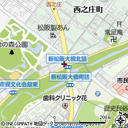 三重県松阪市西之庄町12周辺の地図