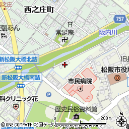 三重県松阪市内五曲町10周辺の地図
