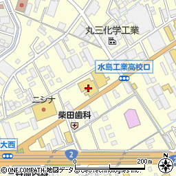 岡山県倉敷市中島1375周辺の地図