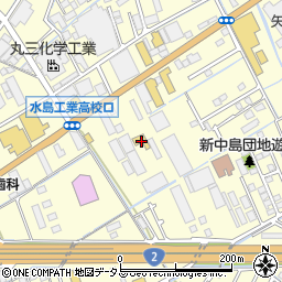 岡山県倉敷市中島1437周辺の地図