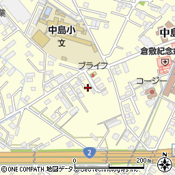 岡山県倉敷市中島896周辺の地図
