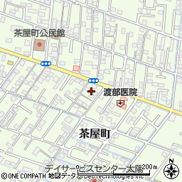 岡山県倉敷市茶屋町407-7周辺の地図