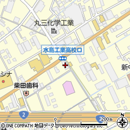 車検のコバック倉敷中島店周辺の地図