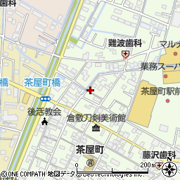 岡山県倉敷市茶屋町204周辺の地図