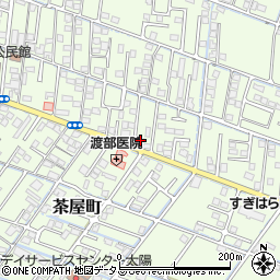 岡山県倉敷市茶屋町1585-13周辺の地図