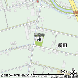 法龍寺周辺の地図