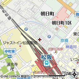ロータリービルド松阪周辺の地図
