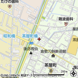 岡山県倉敷市茶屋町66周辺の地図
