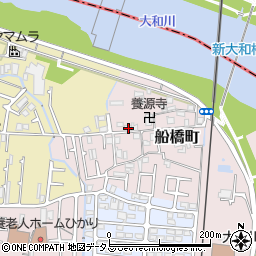 大阪府藤井寺市船橋町8-34周辺の地図