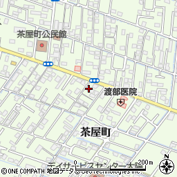 岡山県倉敷市茶屋町406-7周辺の地図