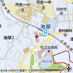 奈良県河合町（北葛城郡）周辺の地図