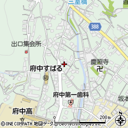 広島県府中市出口町872周辺の地図