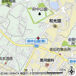 広島県府中市出口町26周辺の地図
