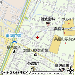 岡山県倉敷市茶屋町204-1周辺の地図