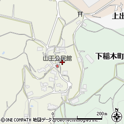 岡山県井原市大江町66周辺の地図