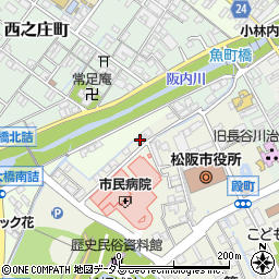 三重県松阪市殿町1593-13周辺の地図