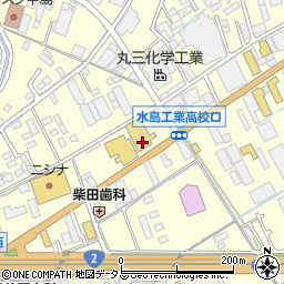 日産サティオ岡山倉敷マイカーセンター周辺の地図