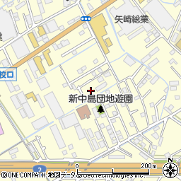 岡山県倉敷市中島1428周辺の地図