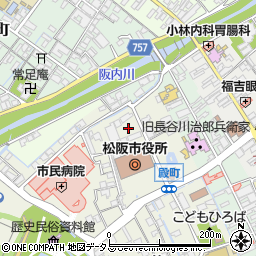 三重県松阪市殿町1331-10周辺の地図