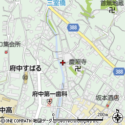 広島県府中市出口町1182周辺の地図
