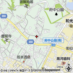 広島県府中市出口町283周辺の地図