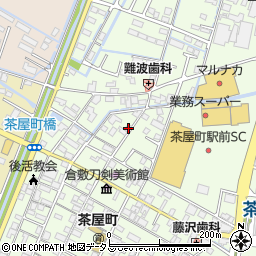 岡山県倉敷市茶屋町211-1周辺の地図