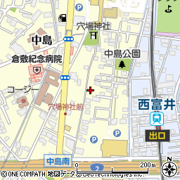 岡山県倉敷市中島2808周辺の地図