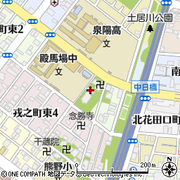 妙満寺周辺の地図