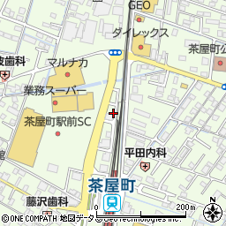岡山県倉敷市茶屋町233-49周辺の地図