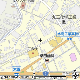 岡山県倉敷市中島1248周辺の地図