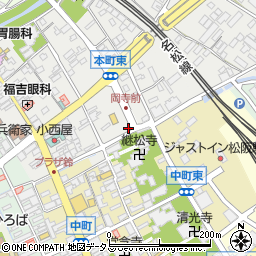 三重県松阪市本町2106周辺の地図