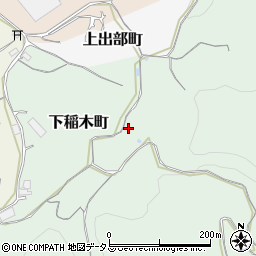 岡山県井原市下稲木町398周辺の地図