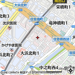ＯｎｅＰａｒｋ住吉橋町１丁駐車場周辺の地図