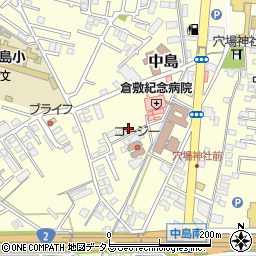 岡山県倉敷市中島853周辺の地図