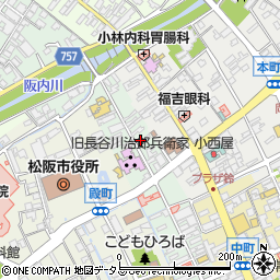 三重県松阪市魚町1646周辺の地図