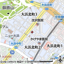 西尾株式会社周辺の地図
