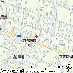 岡山県倉敷市茶屋町1585-11周辺の地図