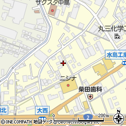 岡山県倉敷市中島1251周辺の地図