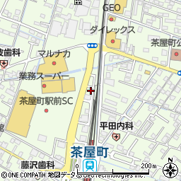 岡山県倉敷市茶屋町233-48周辺の地図