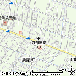 岡山県倉敷市茶屋町1590-8周辺の地図