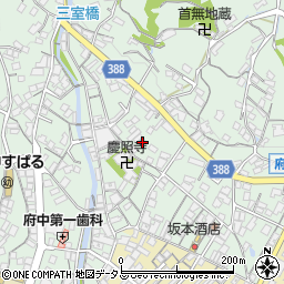 広島県府中市出口町344周辺の地図