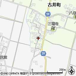 三重県松阪市古井町463周辺の地図