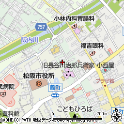 三重県松阪市魚町1636周辺の地図