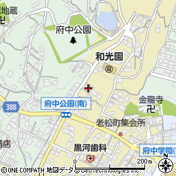 広島県府中市府中町498周辺の地図