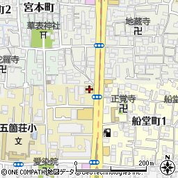 びっくりドンキー北花田店周辺の地図