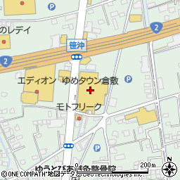 ゆうちょ銀行ゆめタウン倉敷内出張所 ＡＴＭ周辺の地図