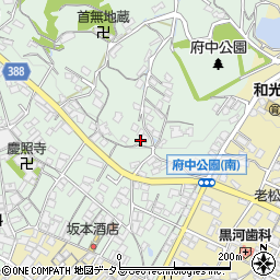 広島県府中市出口町282周辺の地図