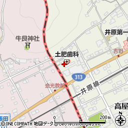 岡山県井原市高屋町10周辺の地図