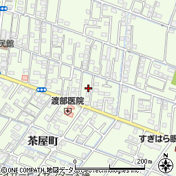 岡山県倉敷市茶屋町1582-8周辺の地図