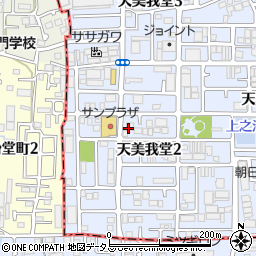 ぽぽろスクエア周辺の地図
